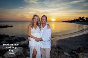 Toes in the Sand Sunset Elopement 