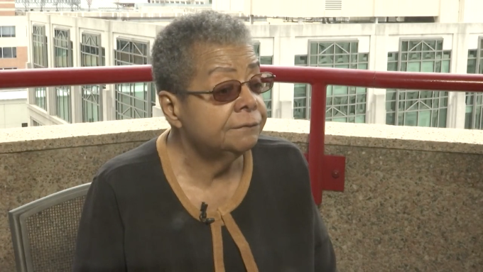 Elizabeth Eckford in Washington, D.C.