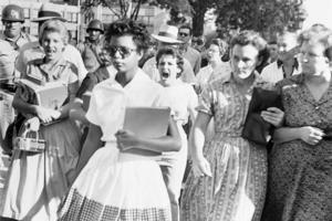 Little Rock Nine student Elizabeth Eckford