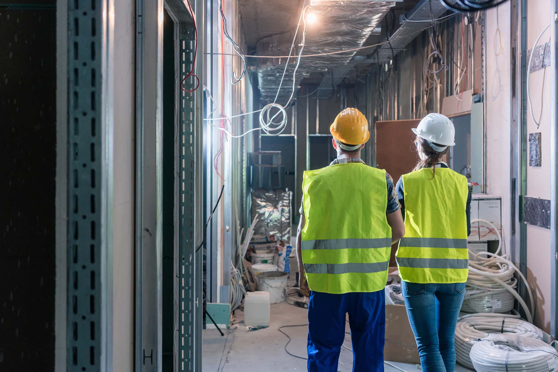 Industrial Building Under Construction image