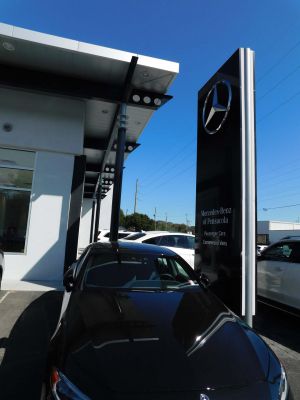 Mercedes Benz Car Lot image