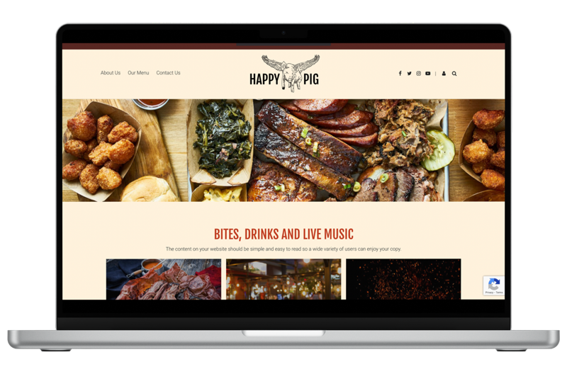 Artisan Bakery website Theme
